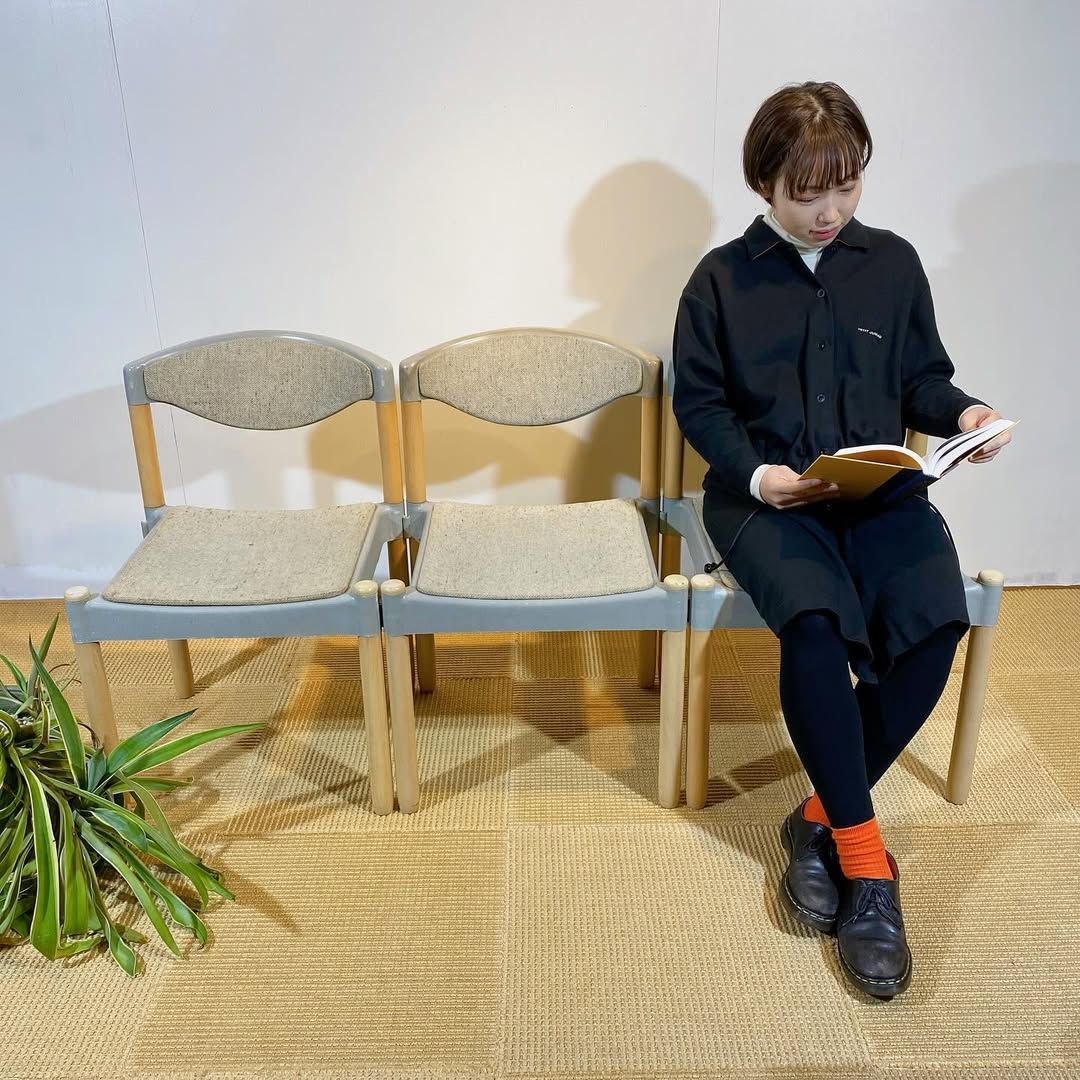 season29-2 / CASALA connecting chair / 3脚セット