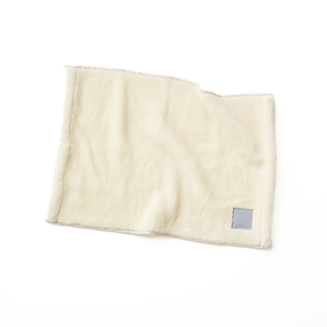 SERENE 6.0 Merino Wool New-Mayer (IVORY) / メリノウールニューマイヤー(アイボリー) / 膝掛け ブランケット