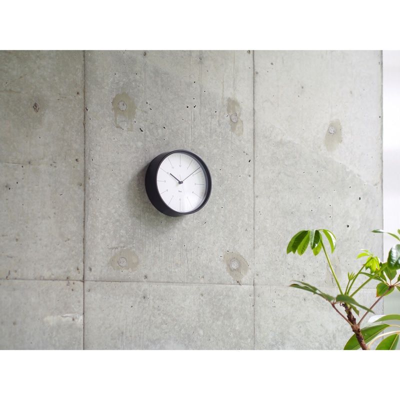 RIKI STEEL CLOCK / ブラック