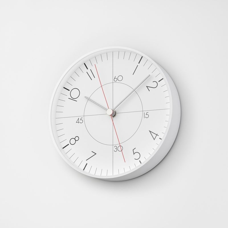 earth wall clock less /