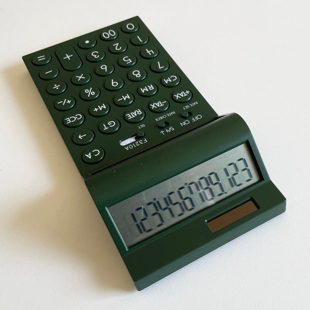 Looper calculator / ルーパーカリキュレーター(ブラウン) / 電卓