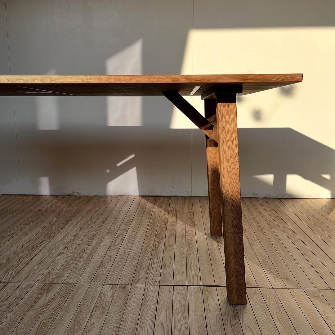 Whisky oak dining table / ダイニングテーブル (ウィスキーオーク)