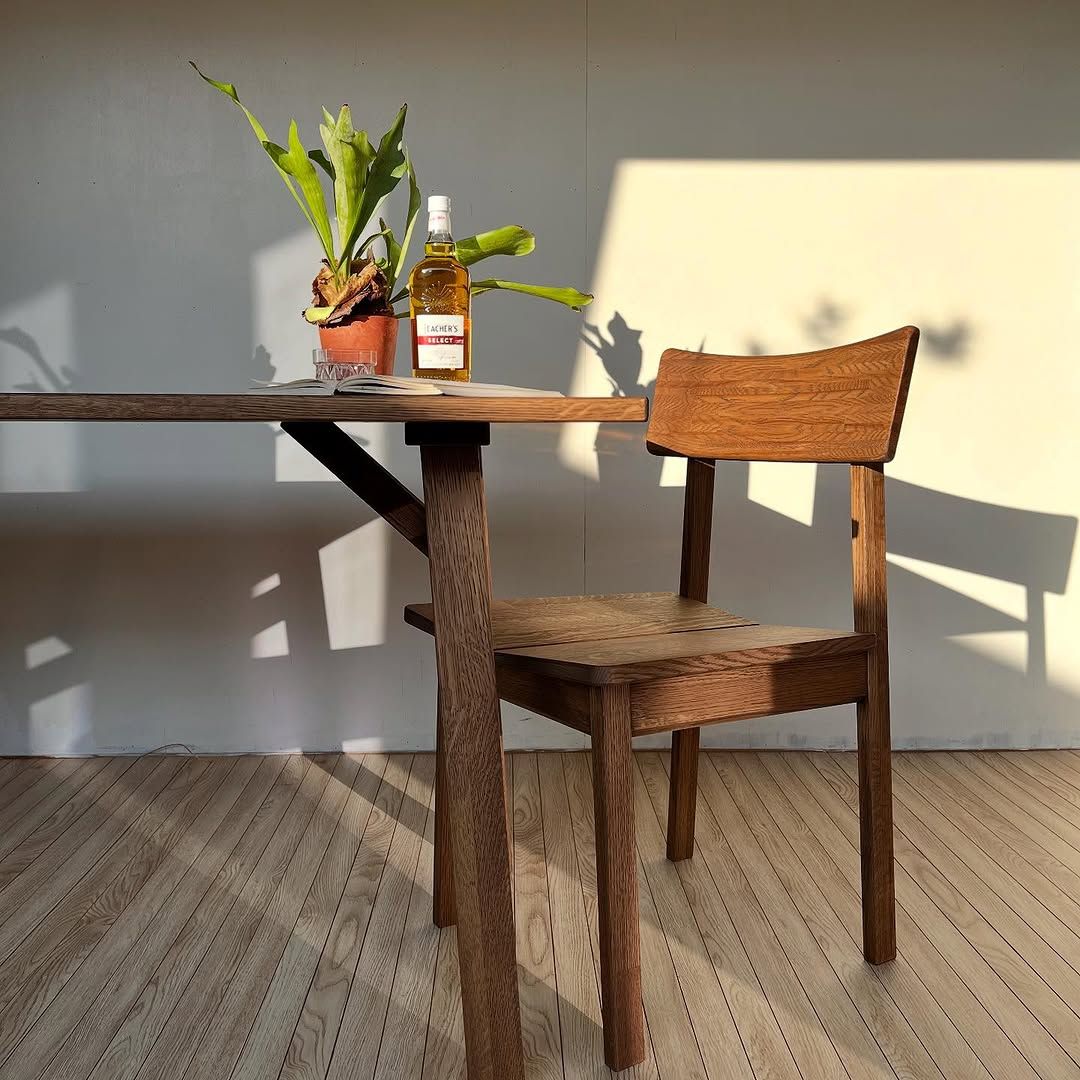 Whisky oak dining table / ダイニングテーブル (ウィスキーオーク)