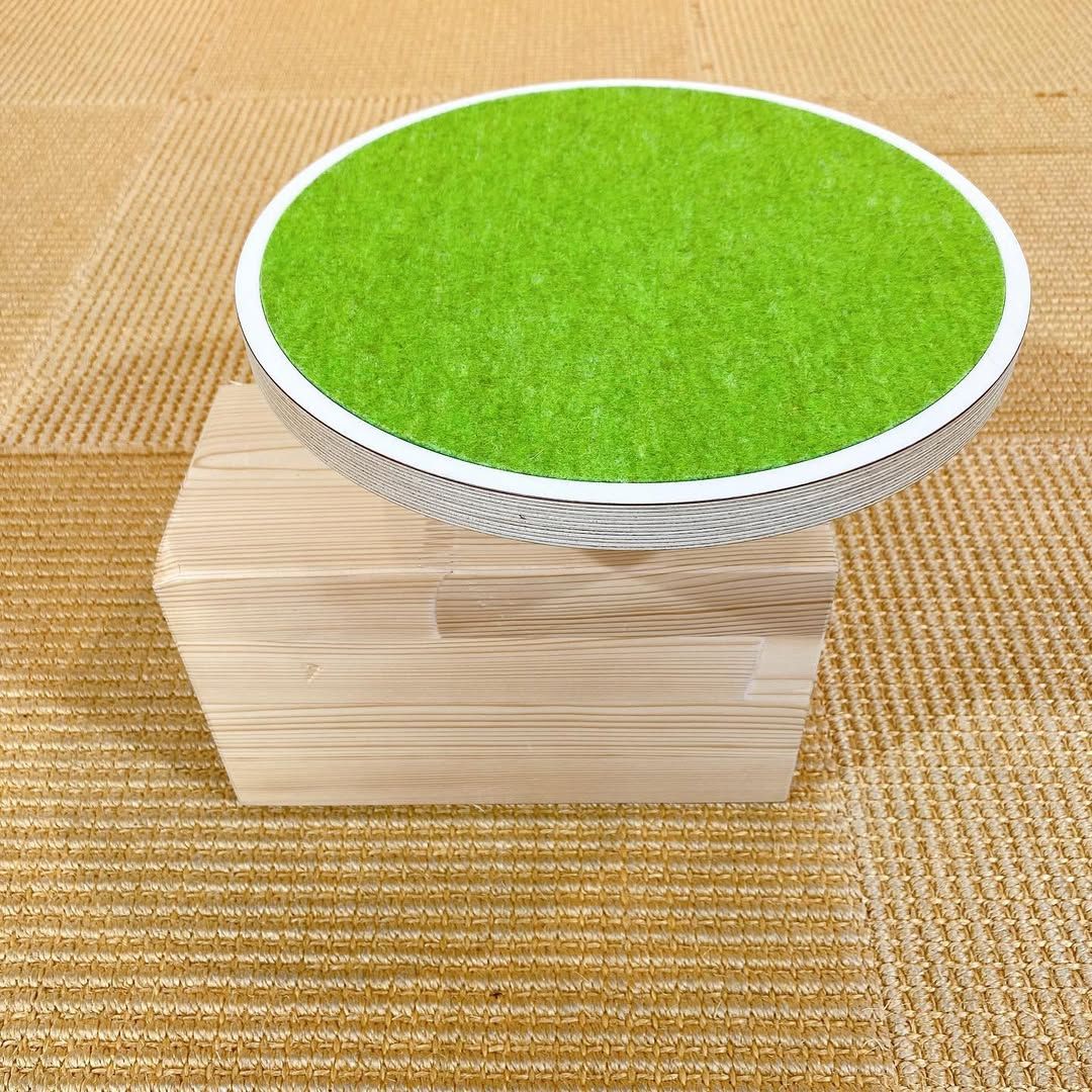 season24-3 / Kids Stool Green / sirch