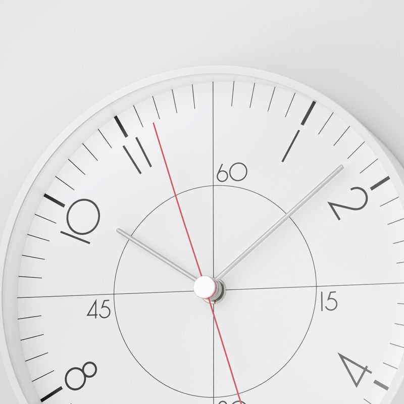 earth wall clock less /
