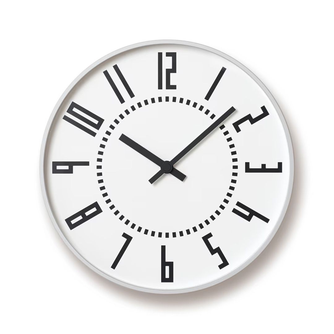 eki clock / エキクロック (掛け時計) ホワイト