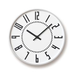eki clock / エキクロック (掛け時計) ホワイト
