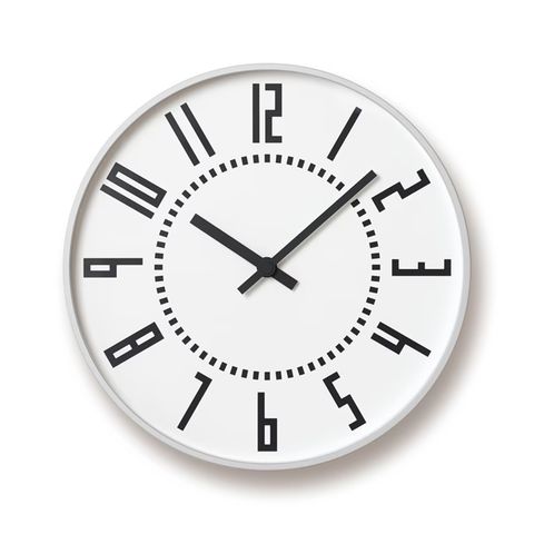 eki clock / エキクロック (掛け時計) ホワイト