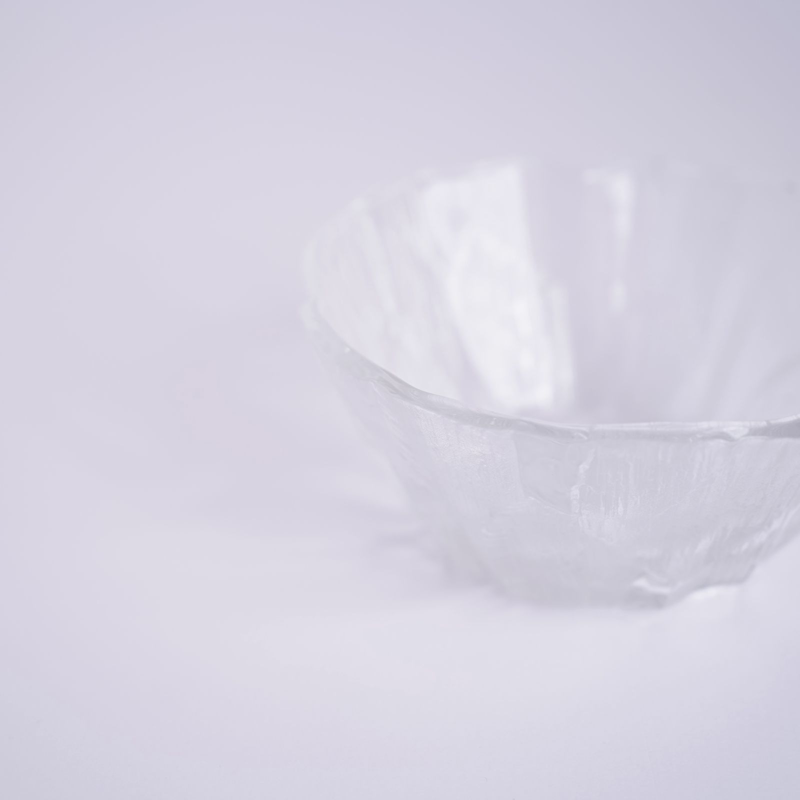ガラスの器 氷肌模様 そうめん 3点セット