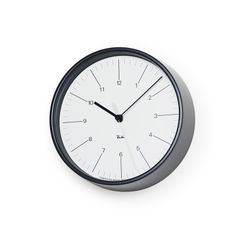 RIKI STEEL CLOCK / ホワイト