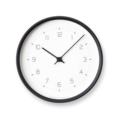 NEUT wall clock / ブラック