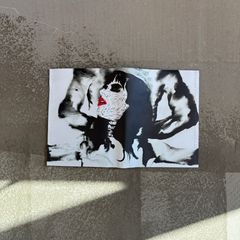 Aquvii Wallet small / RETART / 財布 (Black/White)