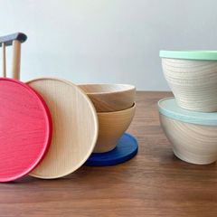畑漆器のカップ&ソーサー「KOMA」