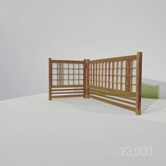 season2-4 / 卓上屏風 格子