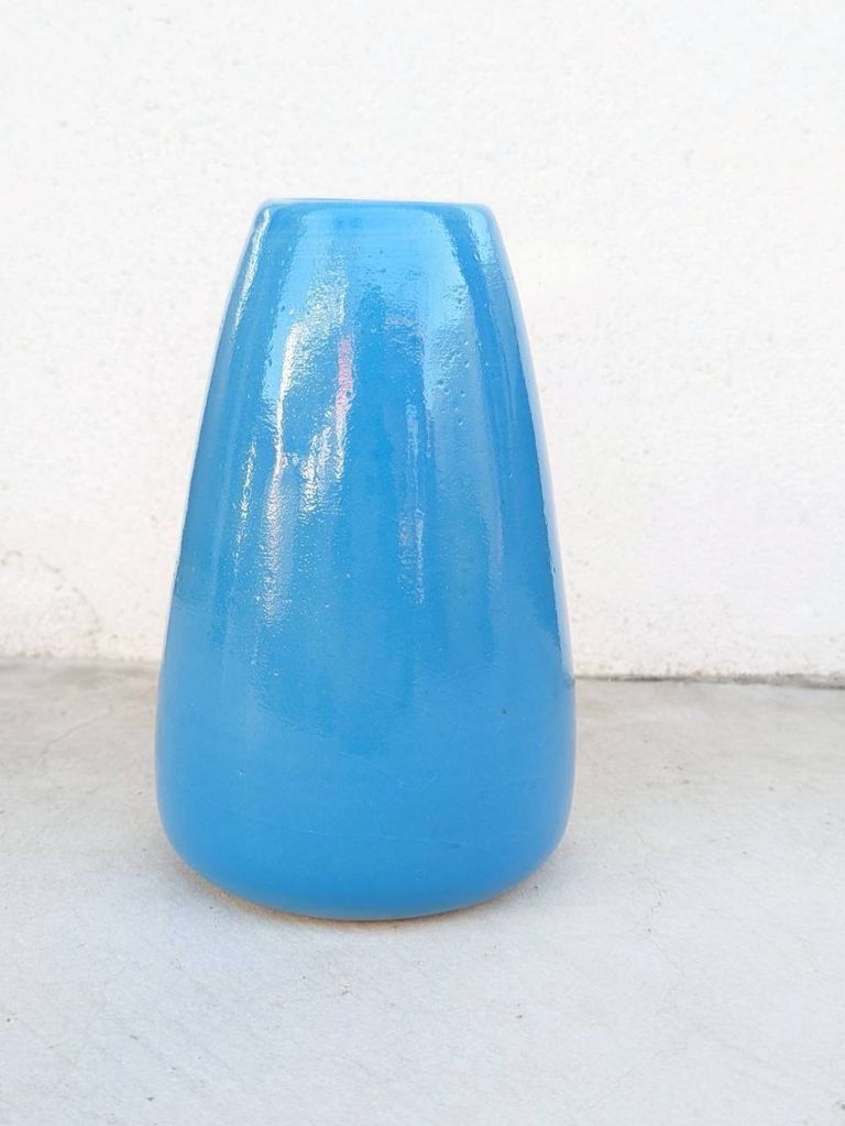 【花瓶】simple vase / blue