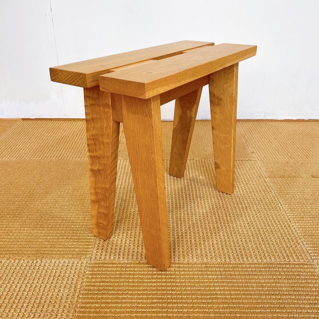 seasons10-4 / Solid Oak Stool