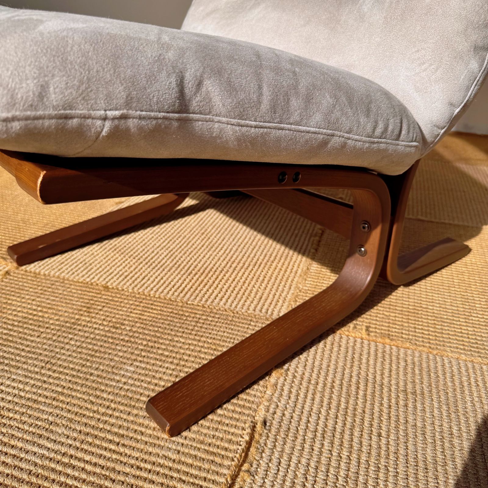 富士ファニチャー / Agio / 肘無 1Pソファ / パーソナルソファ (グレー)