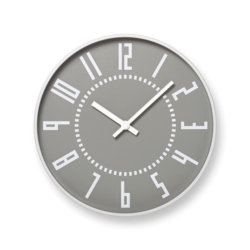 eki clock / グレー