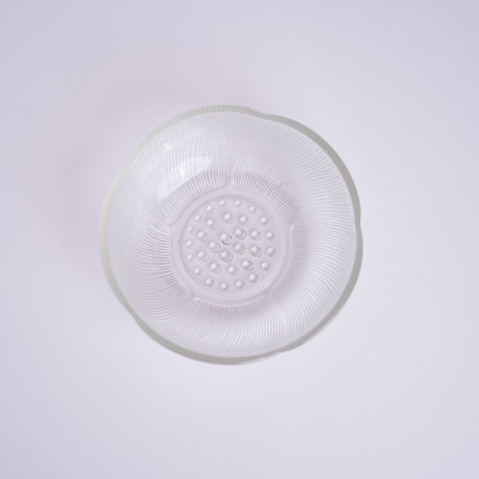 ガラスの器 蓮の花 小鉢 3個セット