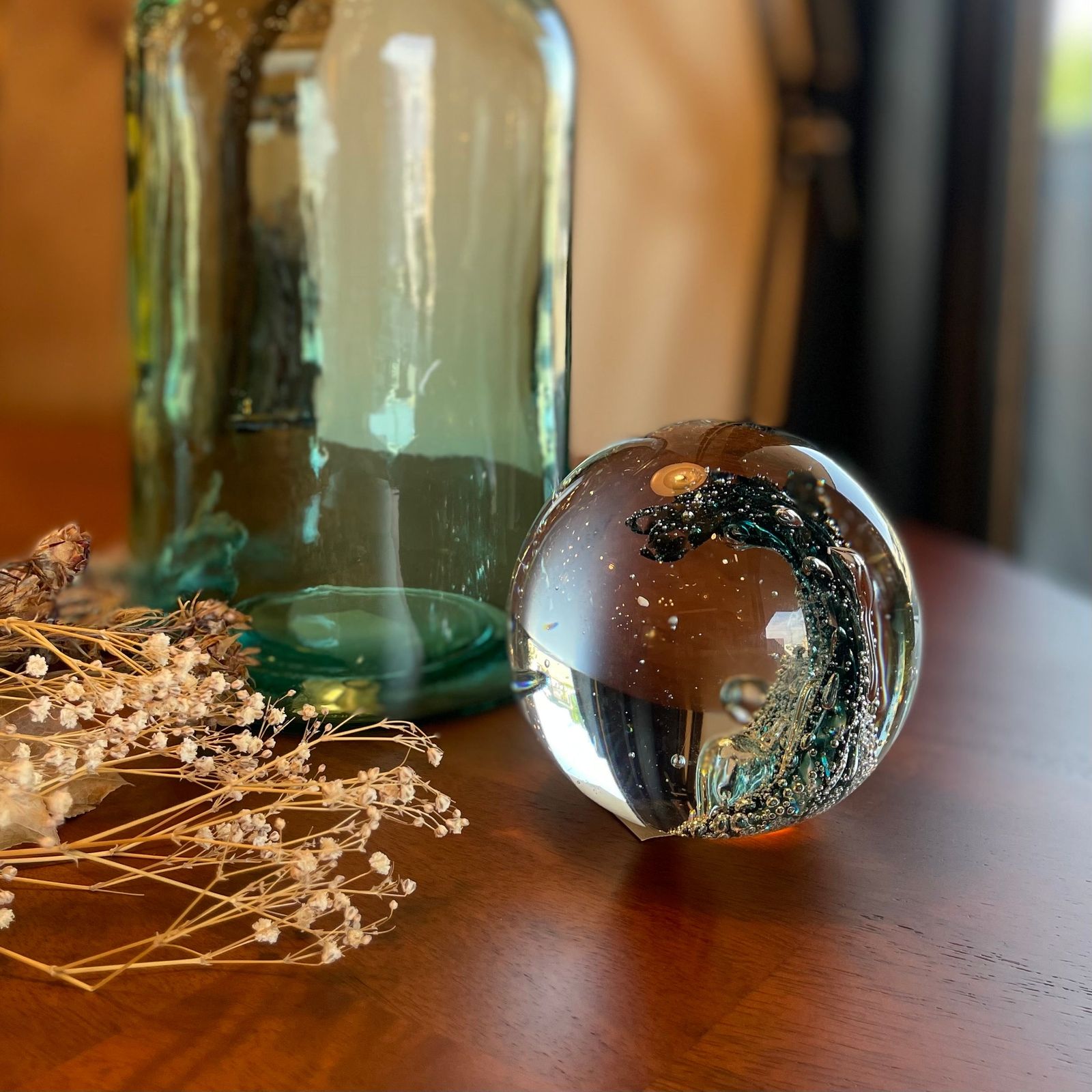 GLASS OBJECT "awanami"