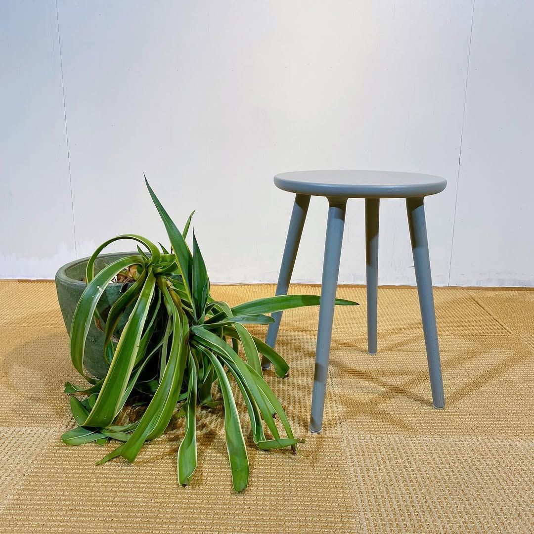 season24-7 / Stool Gray / 立野木材工芸