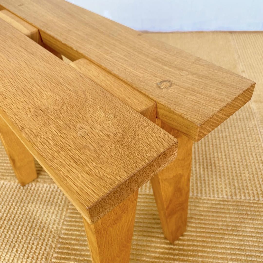 seasons10-4 / Solid Oak Stool