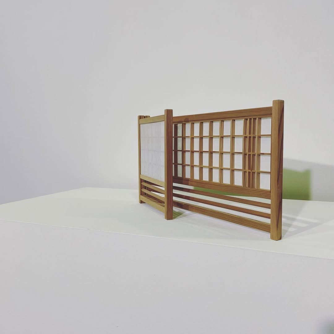 season2-4 / 卓上屏風 格子
