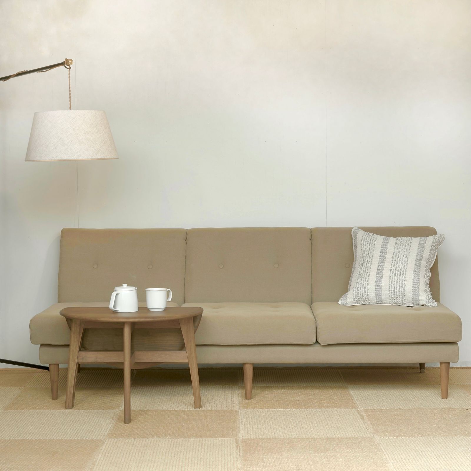 [ OUTLET ] Rotta armless 3P sofa