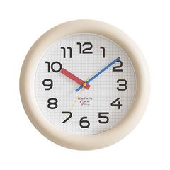 BHS GENE WALL CLOCK  (バウハウスジーン) / 壁掛け時計 / WCL-021 / アイボリー