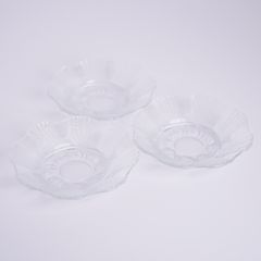ガラスの器  向日葵 小鉢 3枚セット