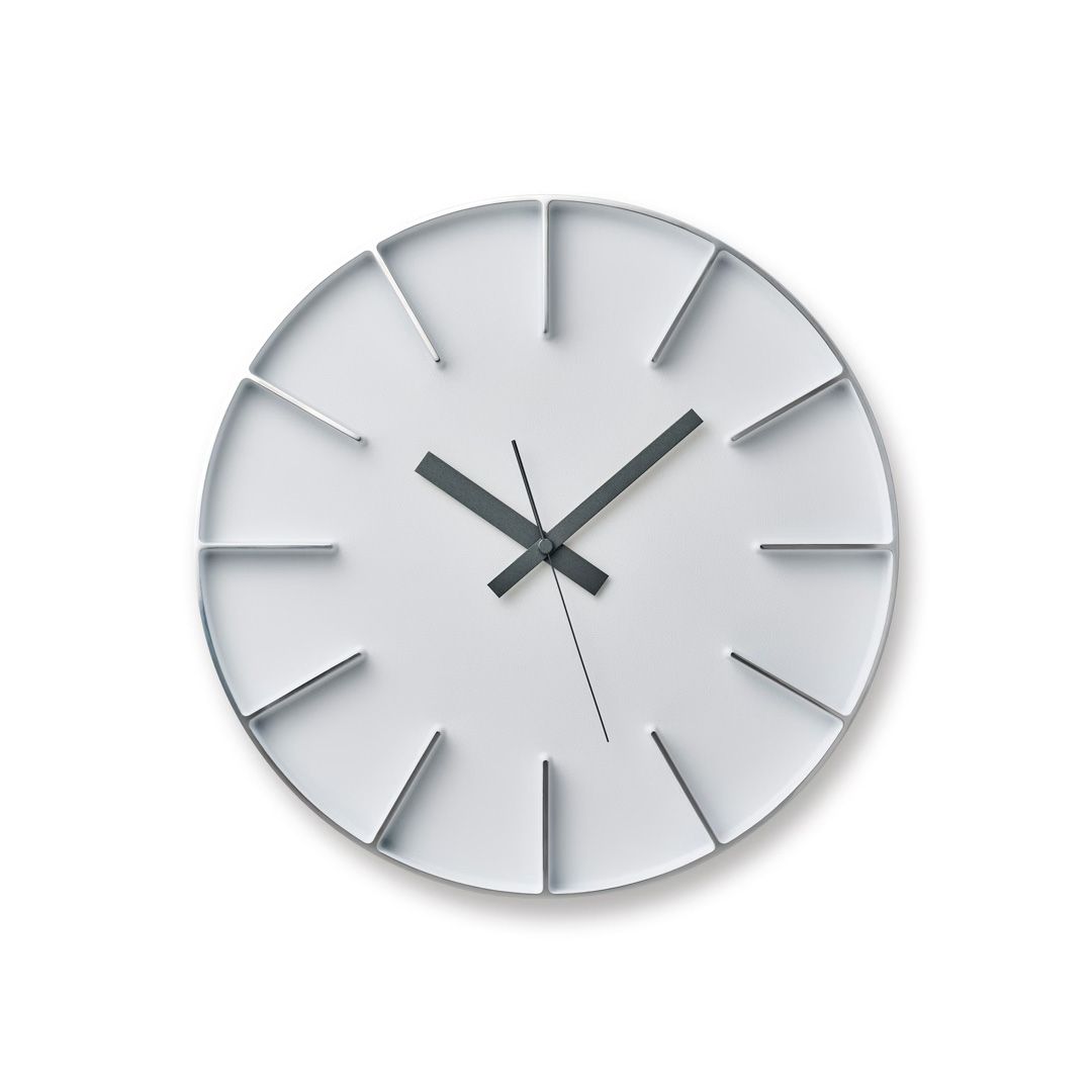 Edge clock / エッジクロック (掛け時計) ホワイト