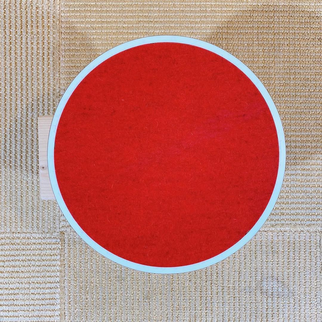 season24-4 / Kids Stool Red / sirch