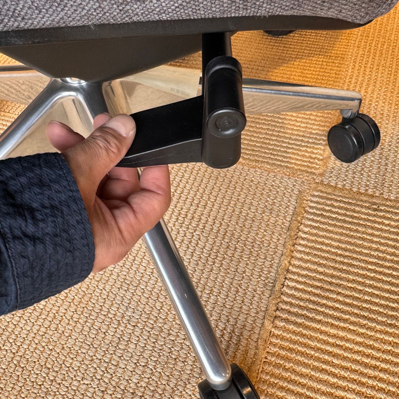 season57-2 / オフィスチェアAIR A-03E (グレー)