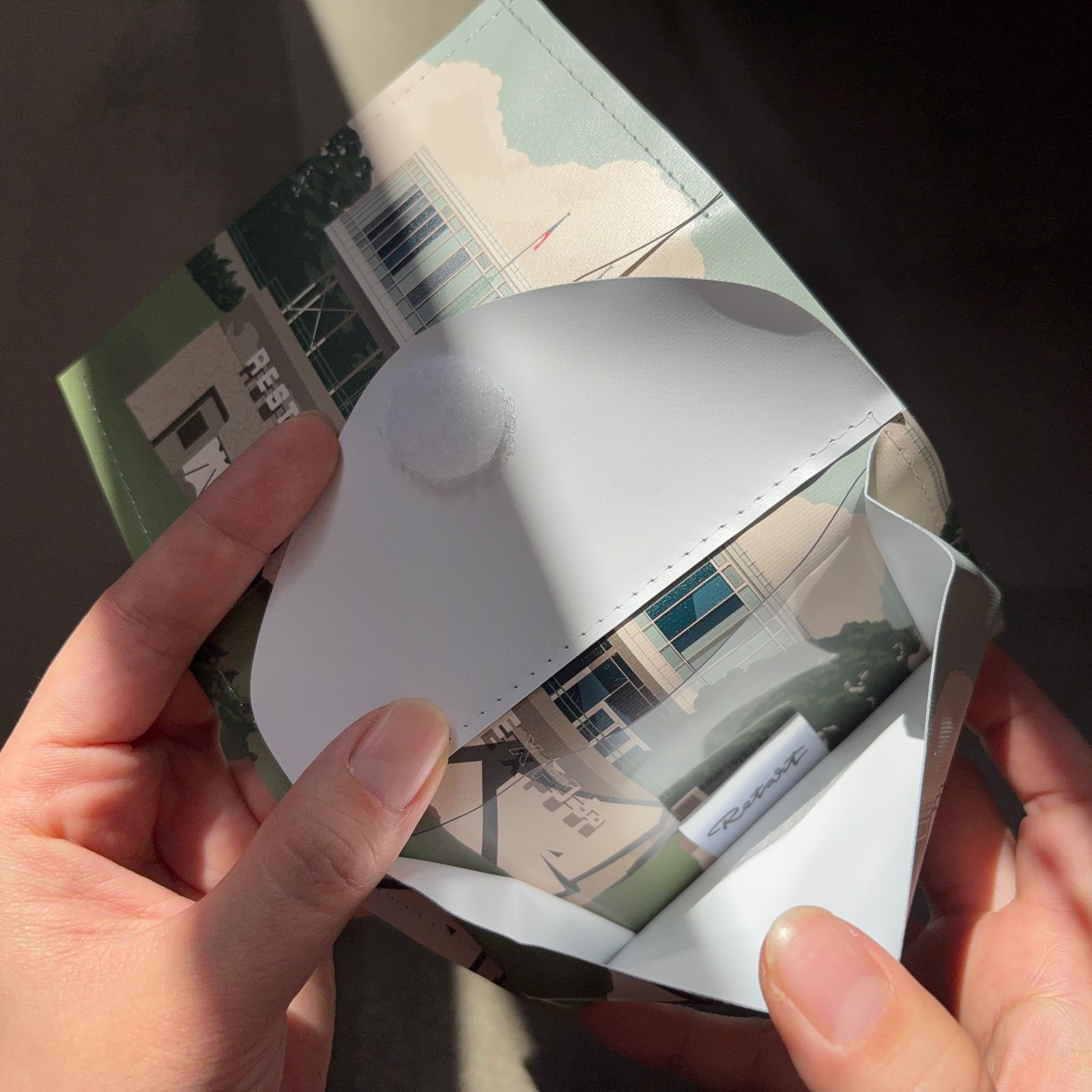 Aquvii Wallet small / RETART / 財布 (Black/White)