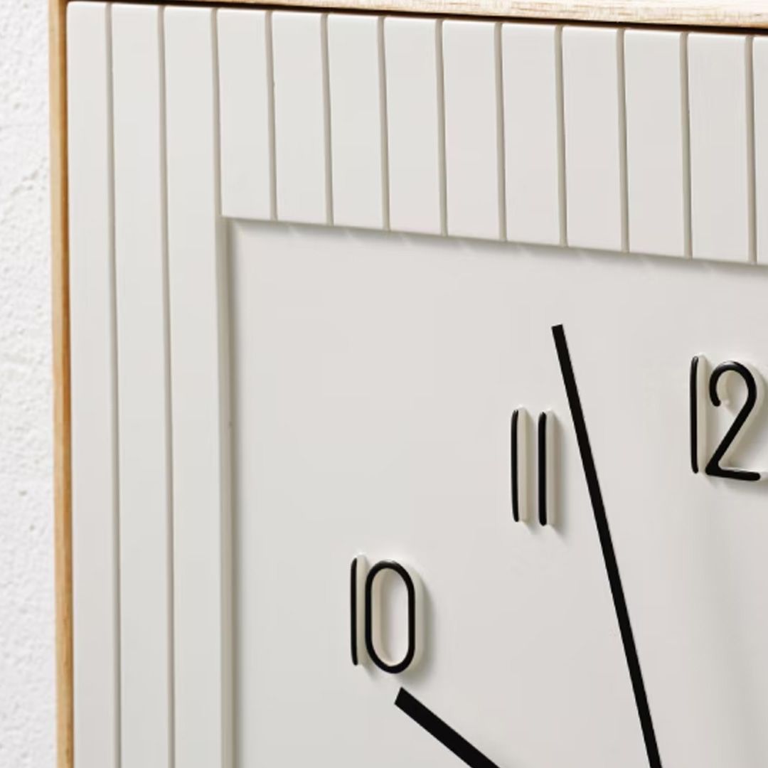 Ecke(エッケ) / ウォールクロック / 壁掛け時計 / CL-4510 / ホワイト