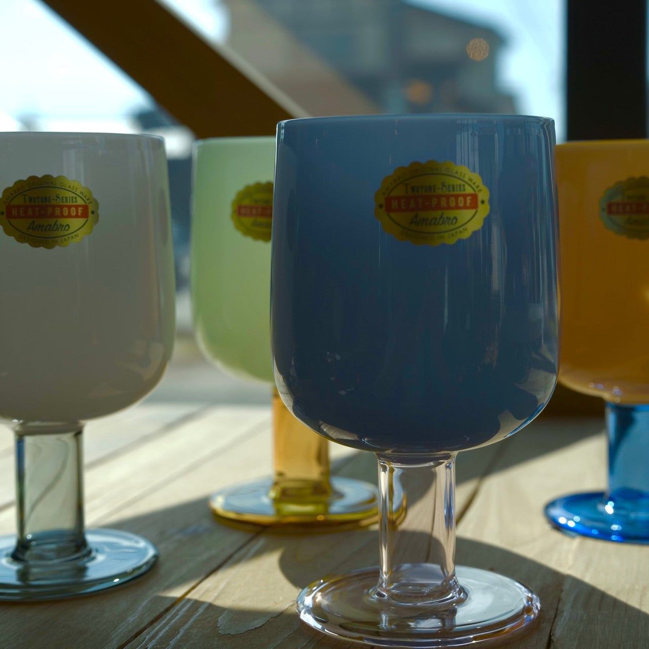 TWO TONE wine glass