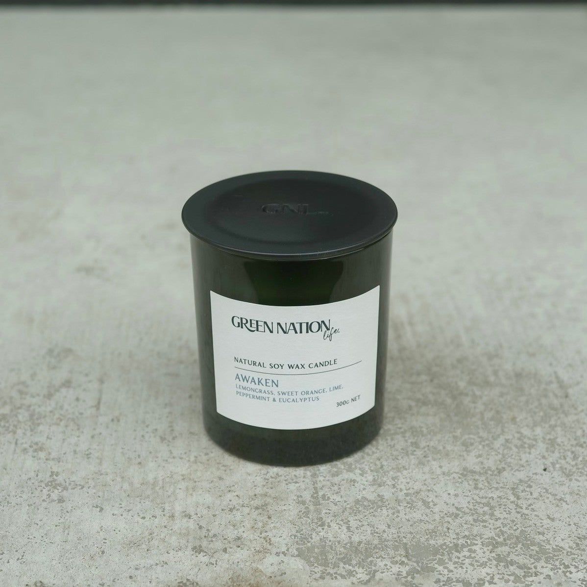 GREEN NATION Life Wood wick soy candle