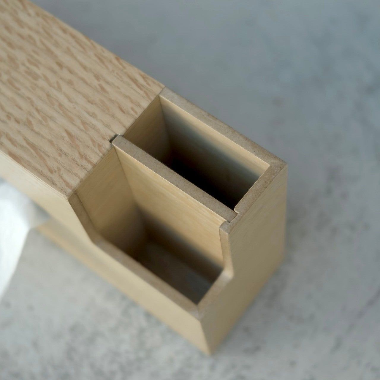 WOOD TISSUE CASE