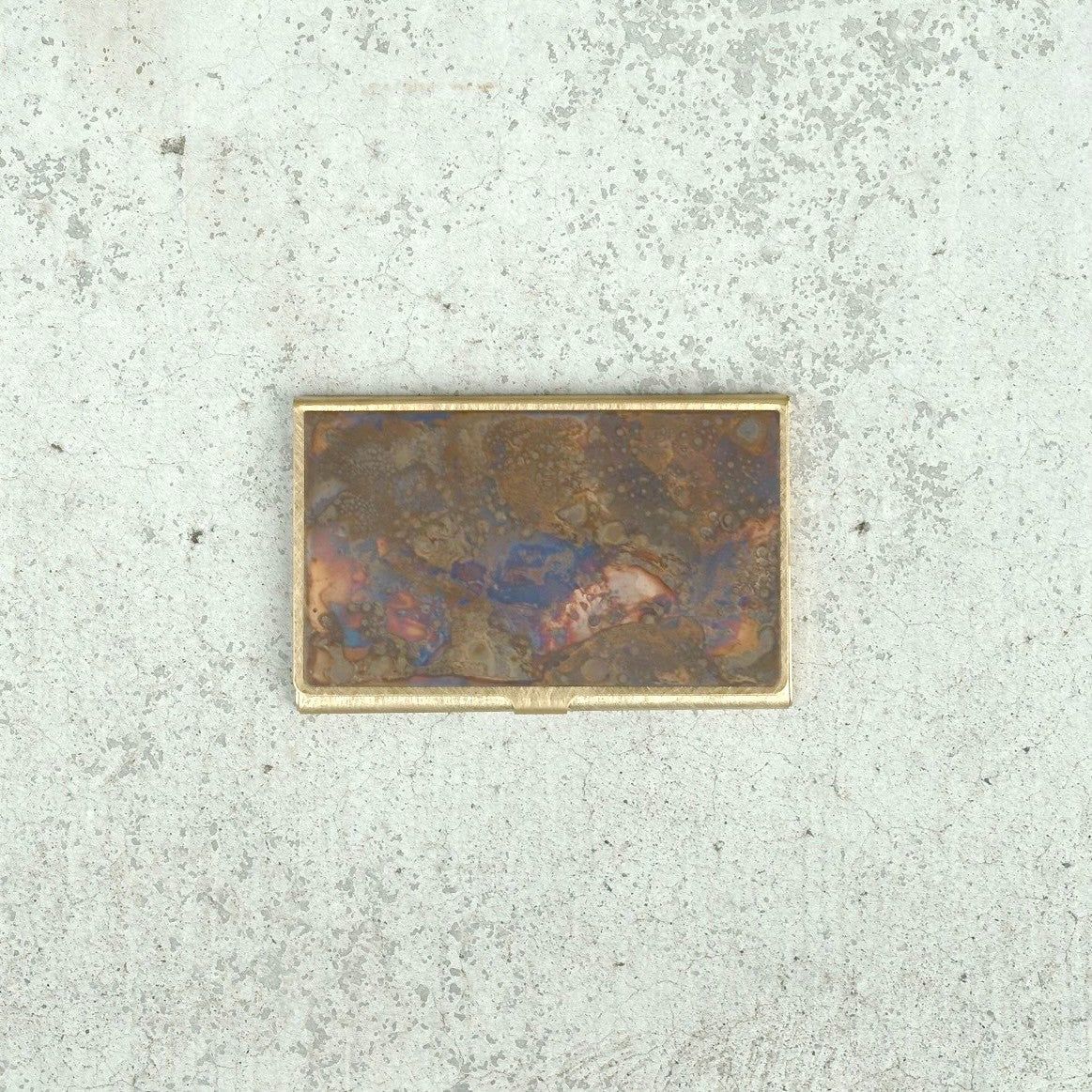 CORROSION BRASS CARDCASE