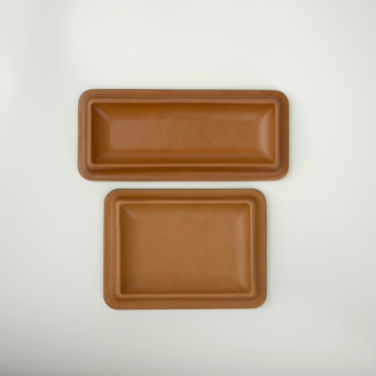 Leather tray by Colm