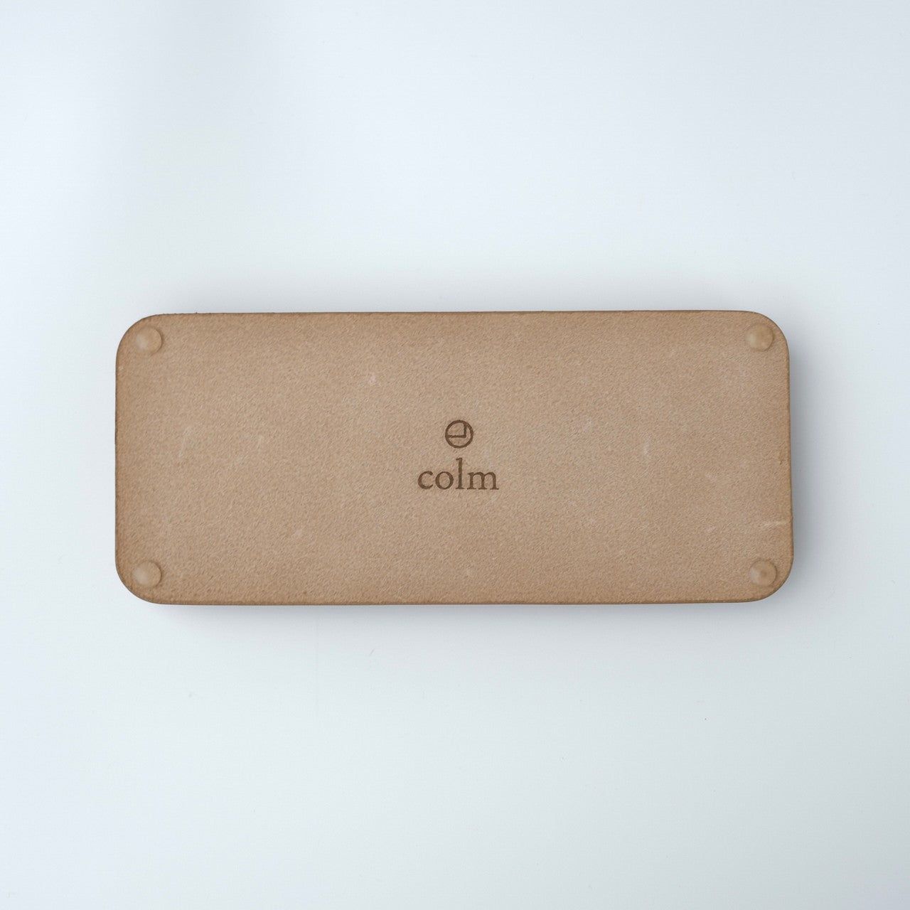 Leather tray by Colm