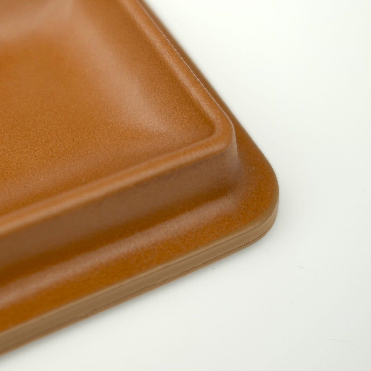 Leather tray by Colm