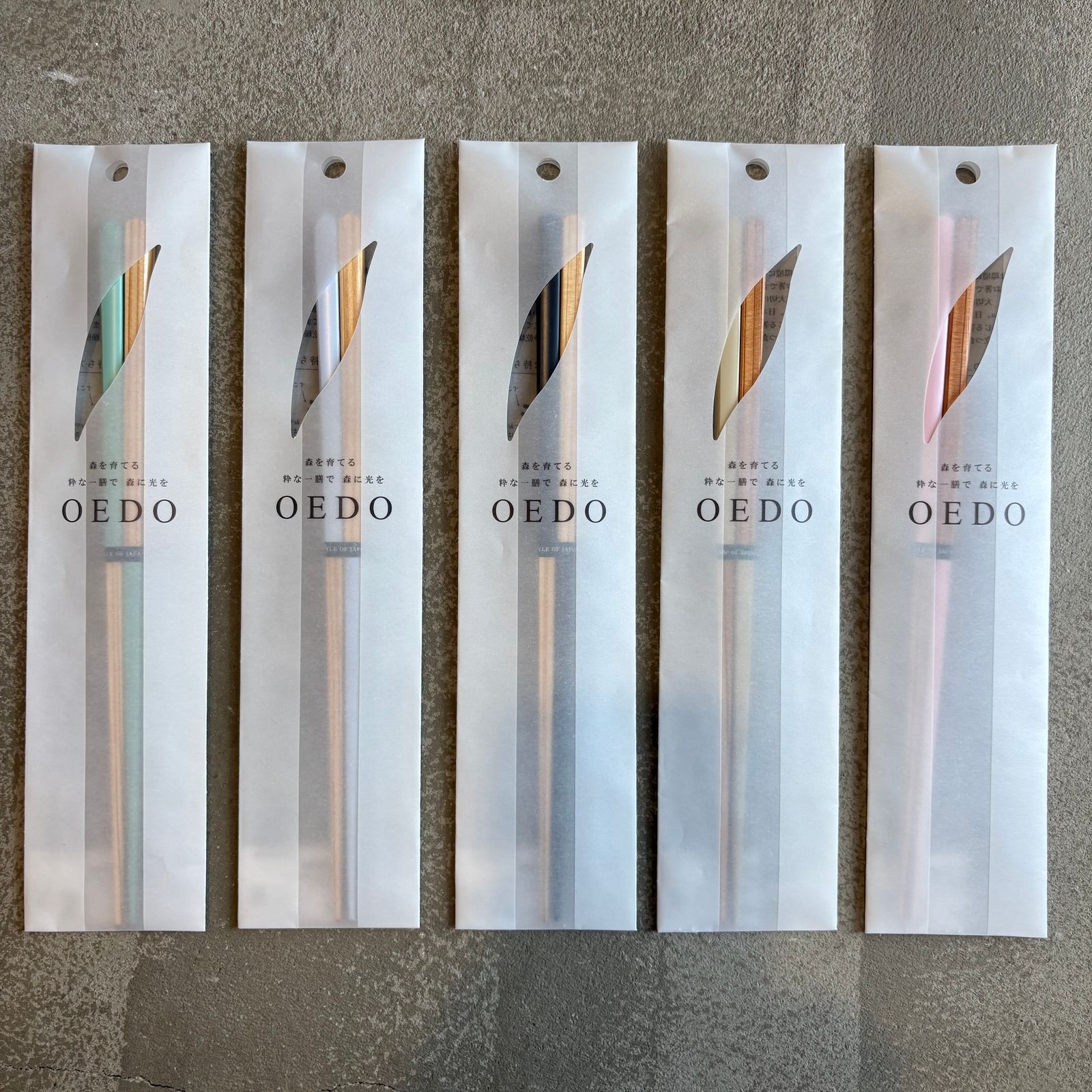 OEDO-Chic- Petale / 箸 若狭塗 / 食洗機対応