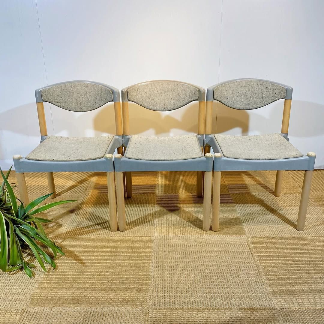 season29-2 / CASALA connecting chair / 3脚セット