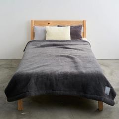 SERENE 5.0 Merino Wool New-Mayer (Gray) / メリノウールニューマイヤー(グレー) / 毛布 ブランケット / シングル