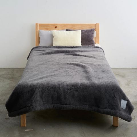 SERENE 5.0 Merino Wool New-Mayer (Gray) / メリノウールニューマイヤー(グレー) / 毛布 ブランケット / シングル