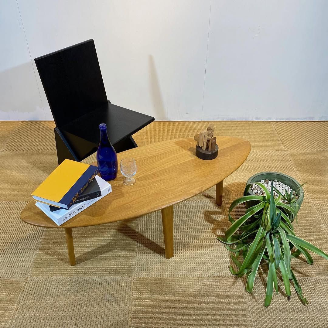 season23-3 / Oval Low Table / シキファニチア