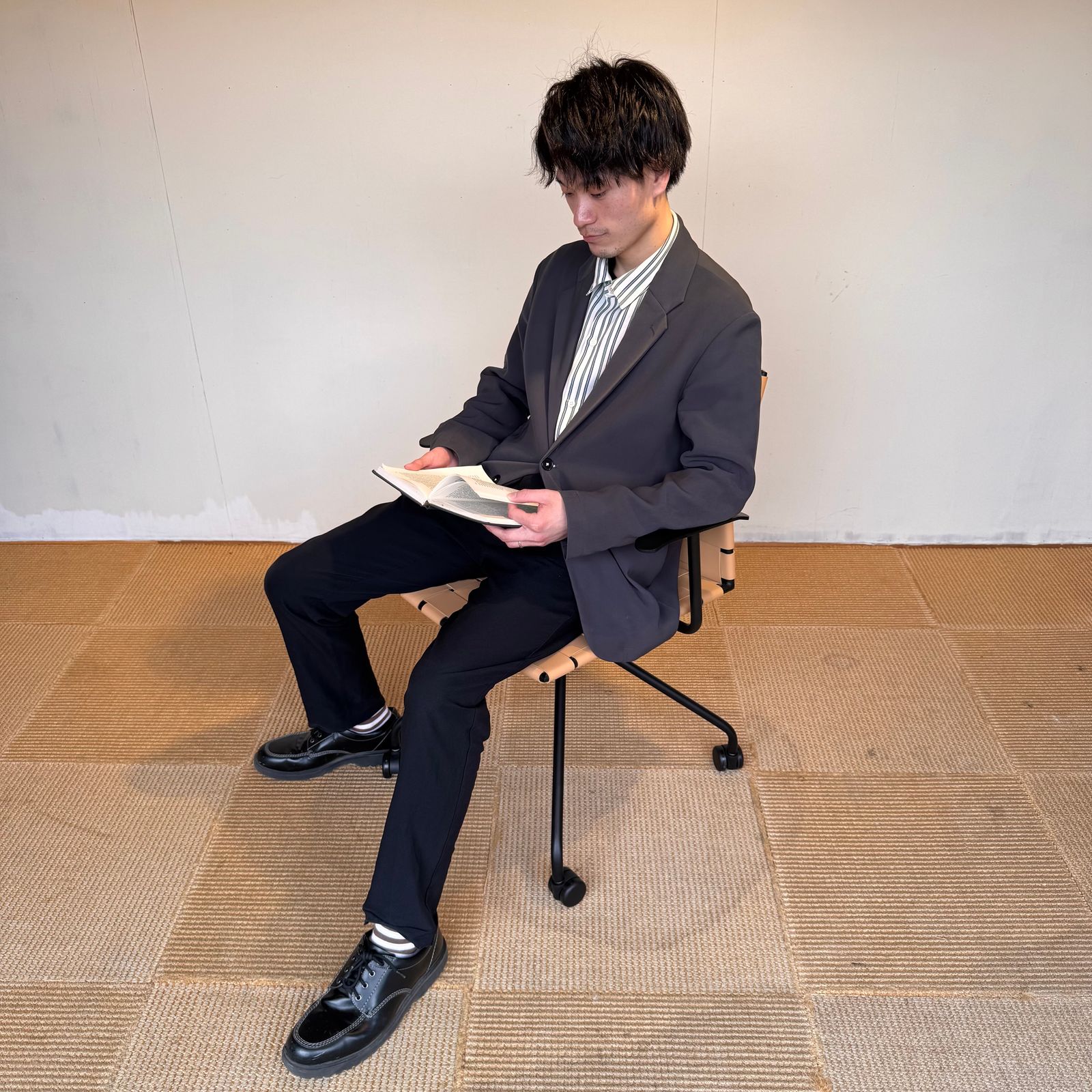 season57-3 / HARPER DESK CHAIR / CRASH GATE