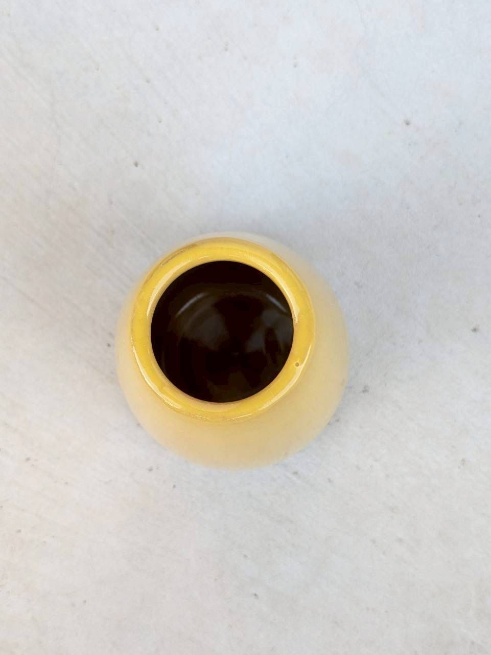 土の花【花瓶】simple vase / Yellow