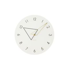 kolmio / コルミオ (壁掛け時計) アイボリー